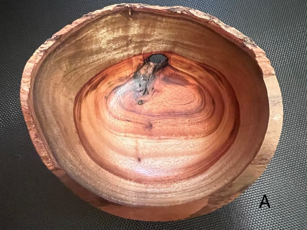 handcrafted Camphor Laurel bowl