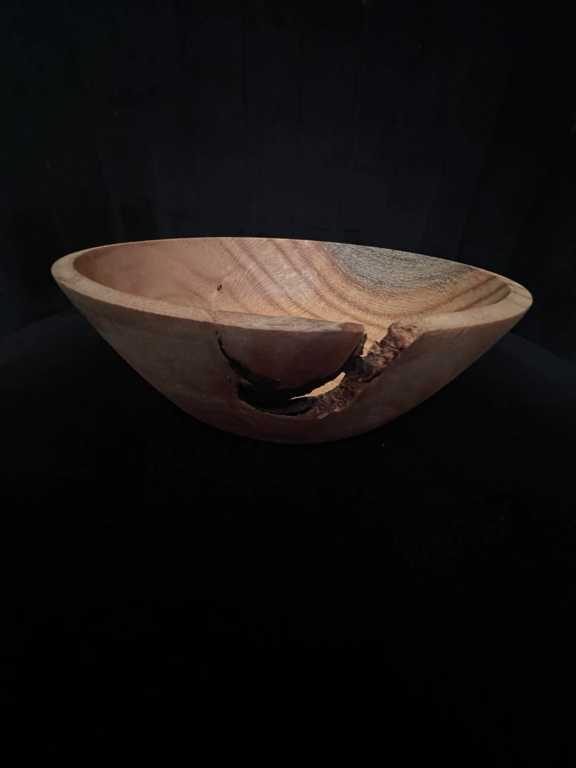 Handcrafted Silky Oak bowl