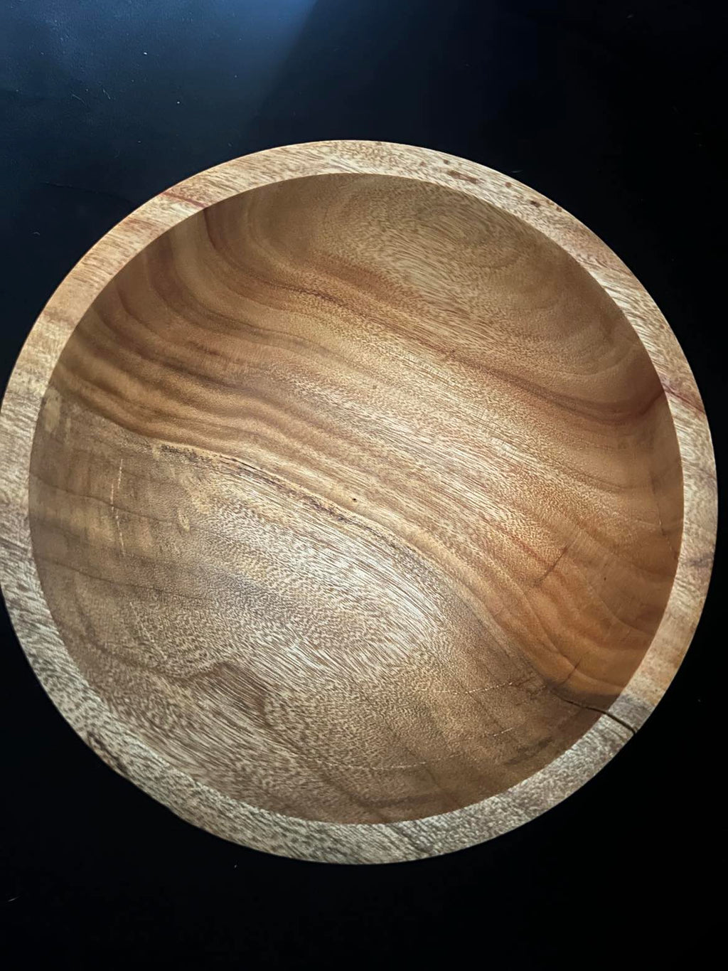 Handcrafted Silky Oak bowl
