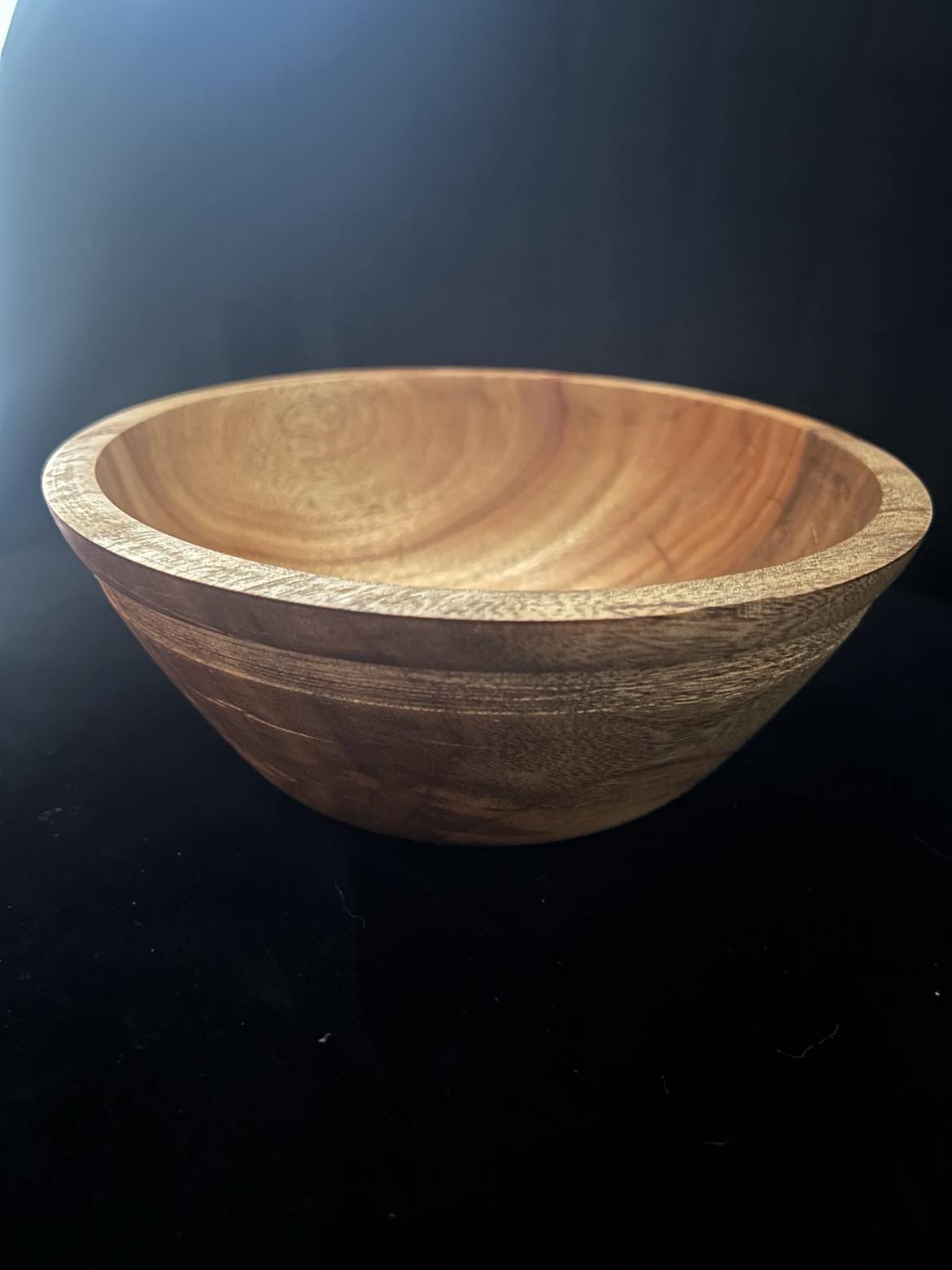 Handcrafted Silky Oak bowl