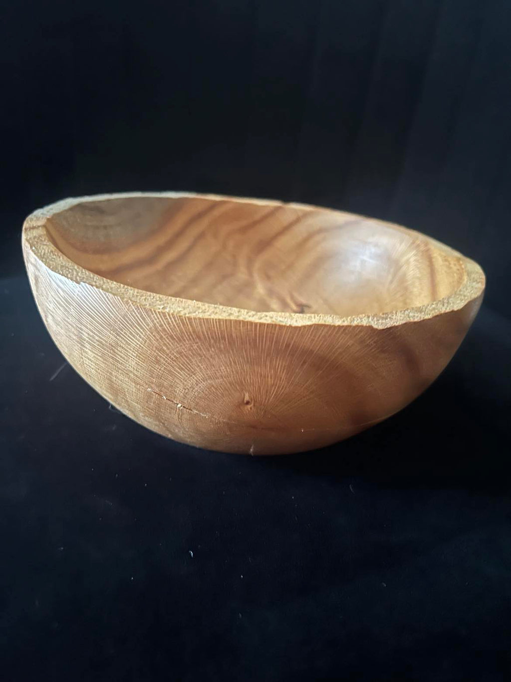 Handcrafted Silky Oak bowl