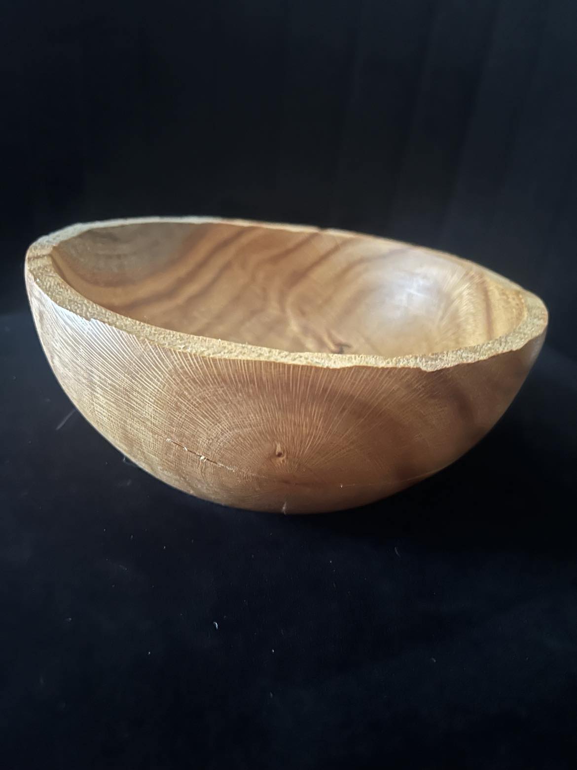 Handcrafted Silky Oak bowl