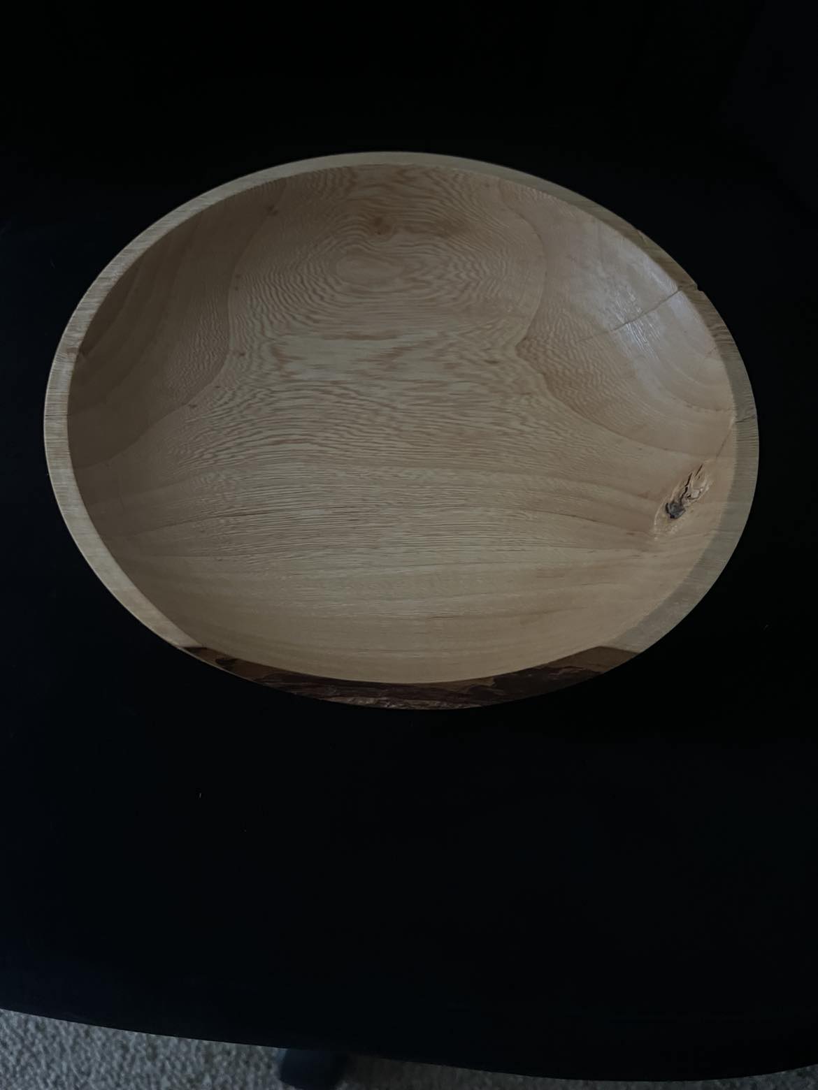 Handcrafted Silky Oak bowl