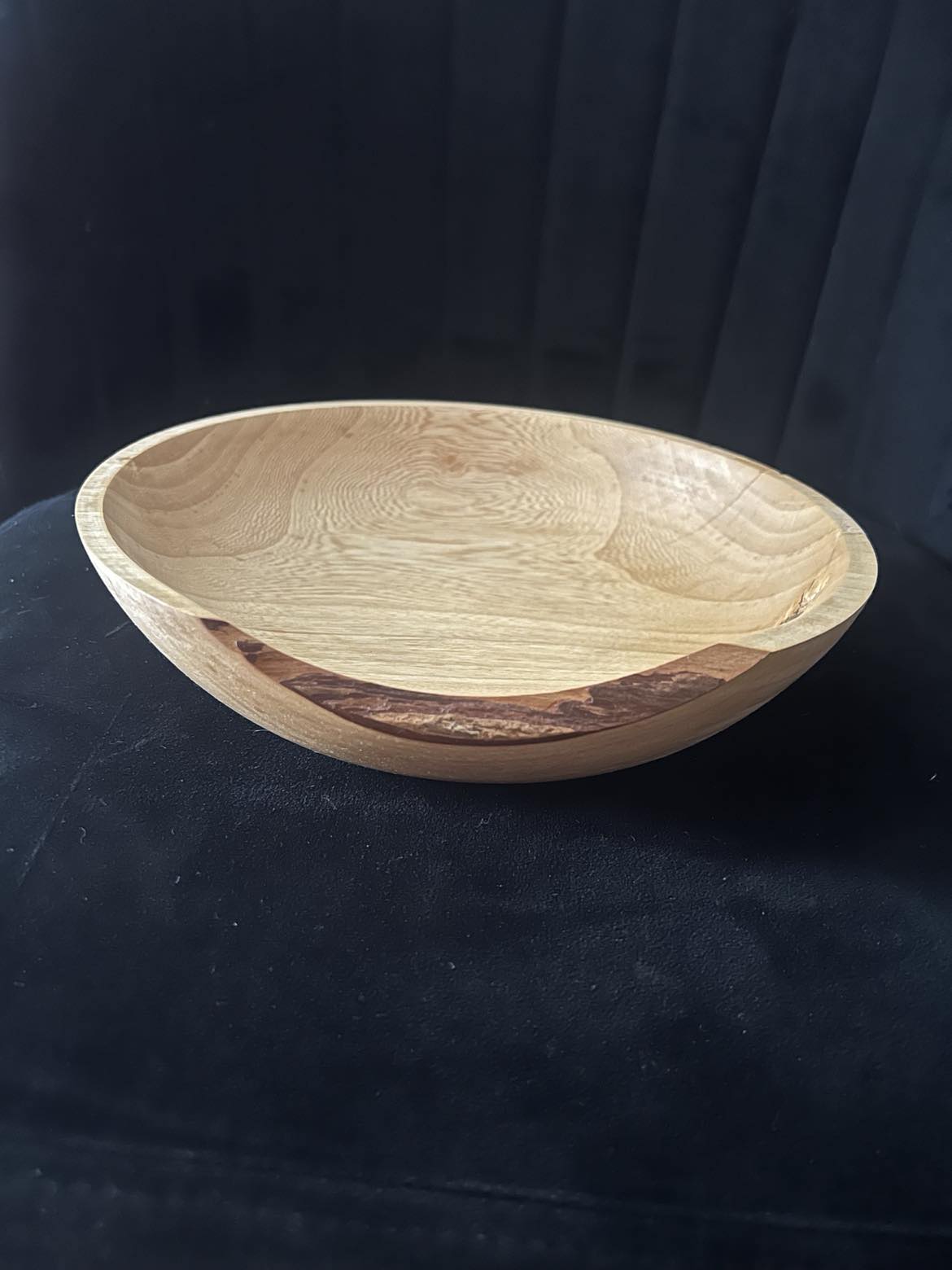 Handcrafted Silky Oak bowl