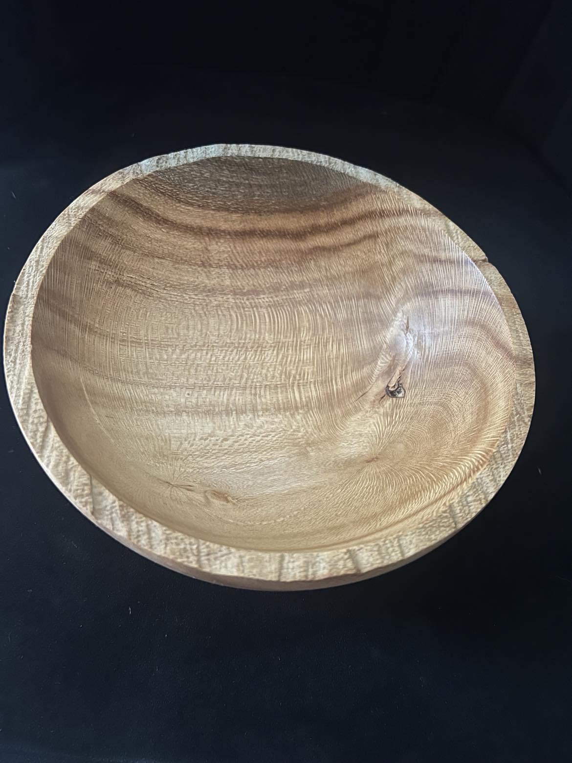 Handcrafted Silky Oak bowl