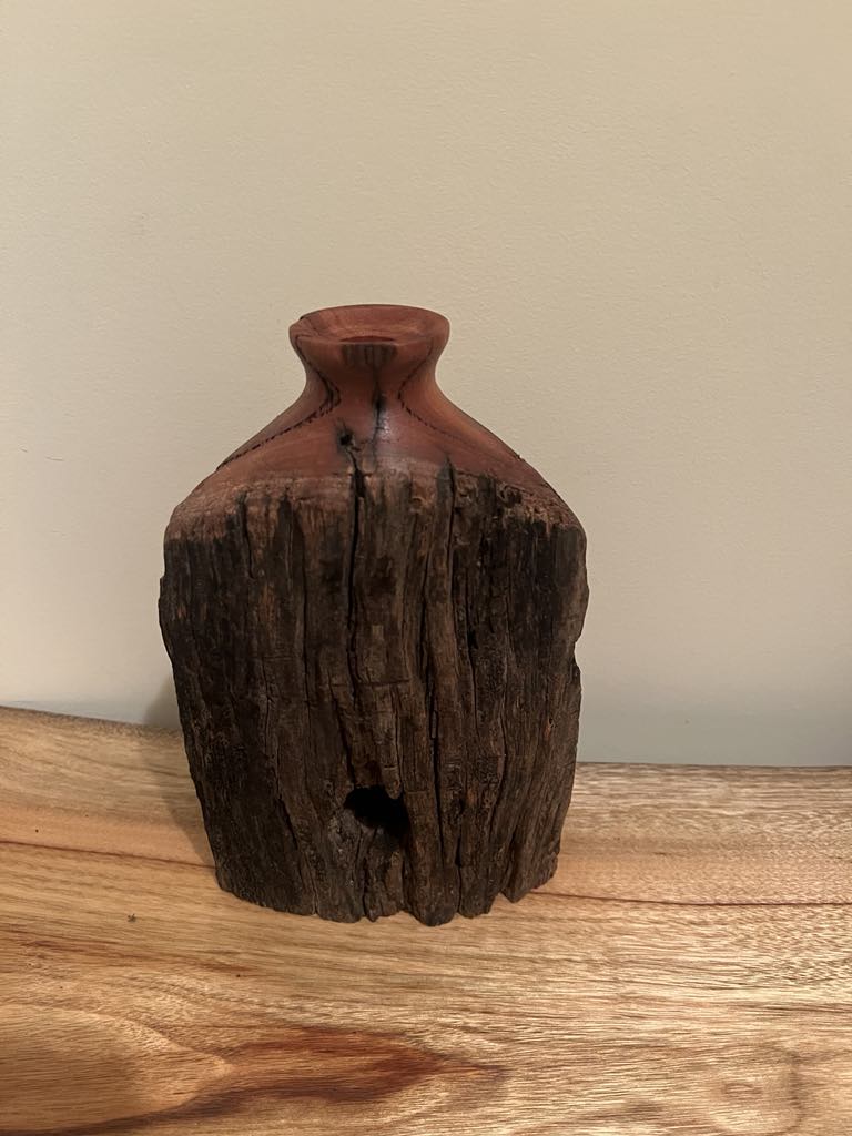 Old Fence Post Vase (Large)