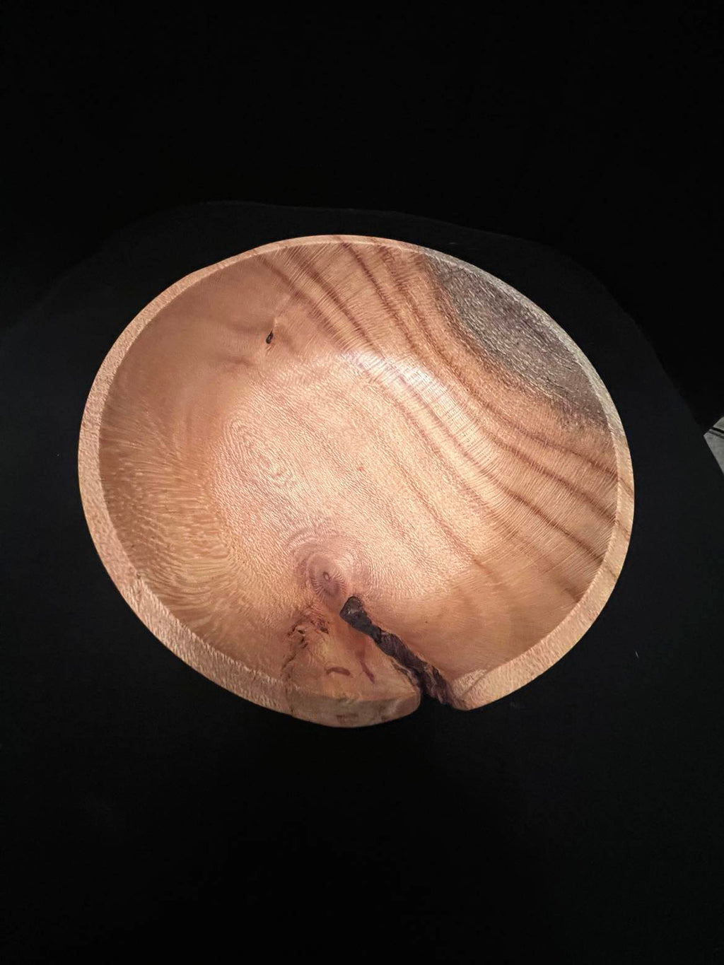 Handcrafted Silky Oak bowl