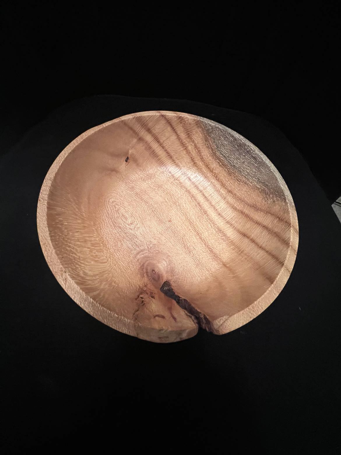 Handcrafted Silky Oak bowl