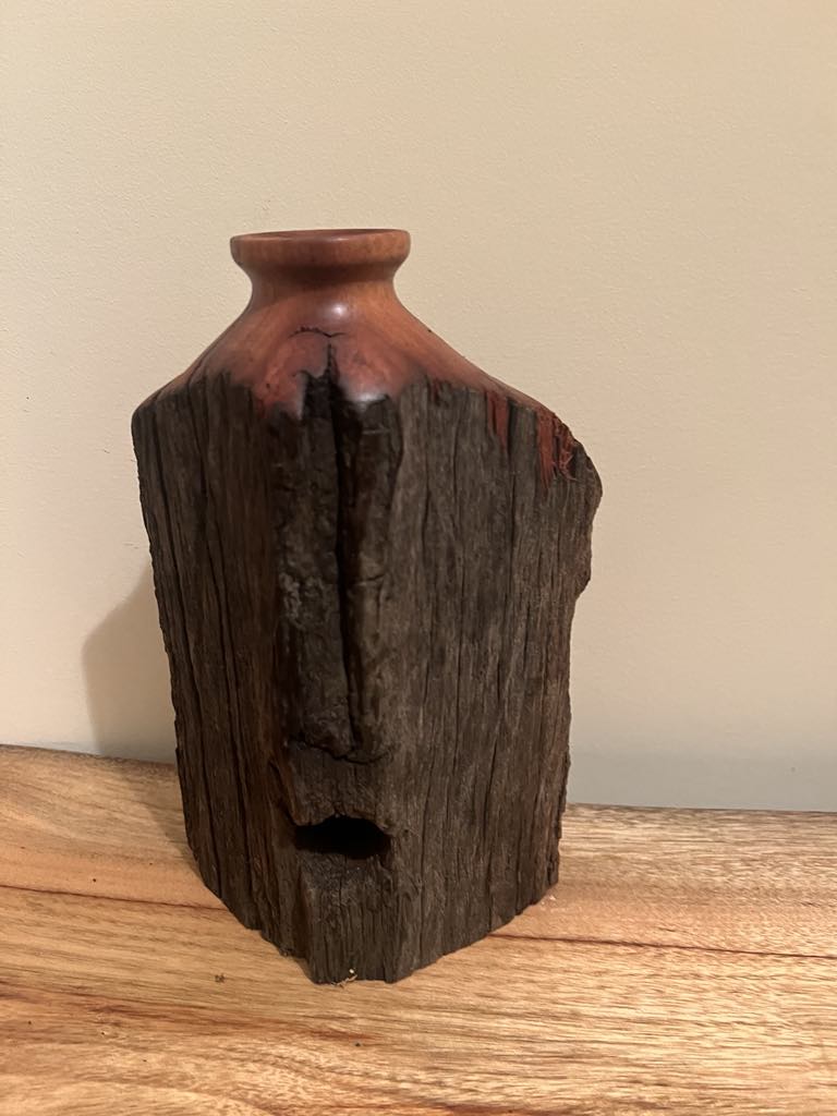 Old Fence Post Vase (Large)